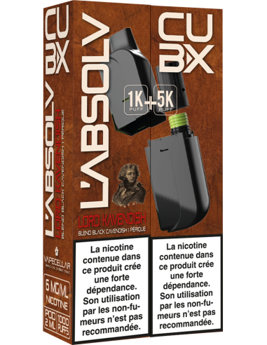 RECHARGE POD CUB-X 12 ML - LORD KAVENDISH