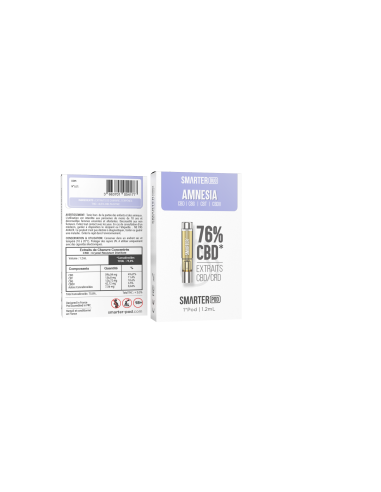 Amnesia Cartouche CBD Smarter Duo - Smarter