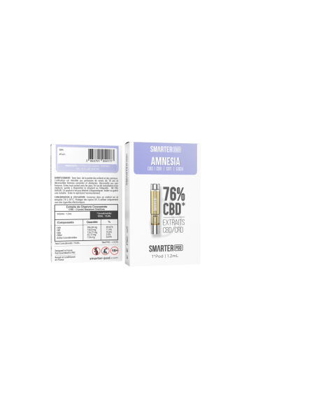 Amnesia Cartouche CBD Smarter Duo - Smarter