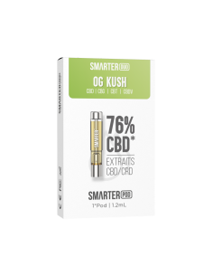 OG KUSH Cartouche CBD Smarter Duo - Smarter